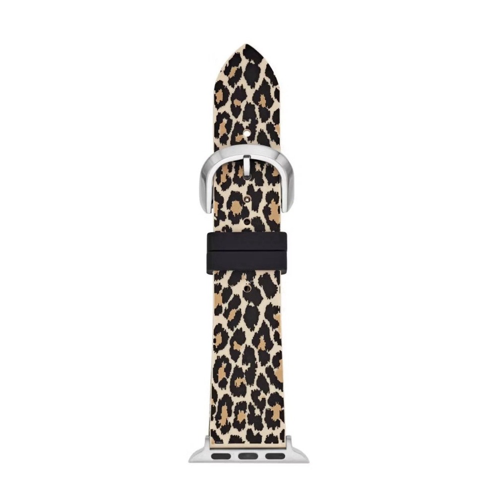 Kate Spade New York Apple Watch Silicone, Band Strap Leopard Print 38/40/41mm